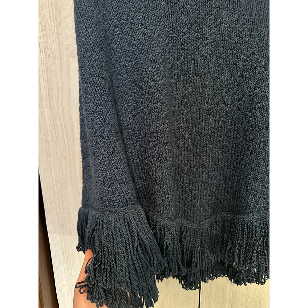 Talbots Vintage Pima Cotton Cardigan Poncho Size Small/Medium - Picture 3 of 4